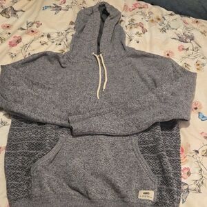 Vans Heather Gray Hooded Sweatshirt
